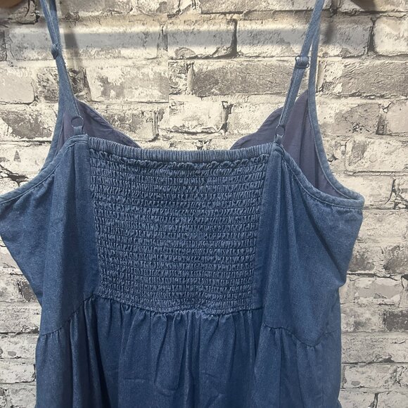 EUC Market & Spruce Women's Mini Denim Dress Size 2X - Picture 7 of 14